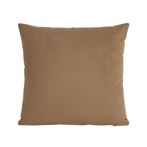 Housse De Coussin 40x40 Marron Noisette En Polyester