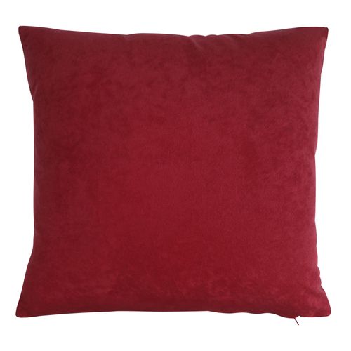 Housse De Coussin 40x40 Rose Framboise En Polyester