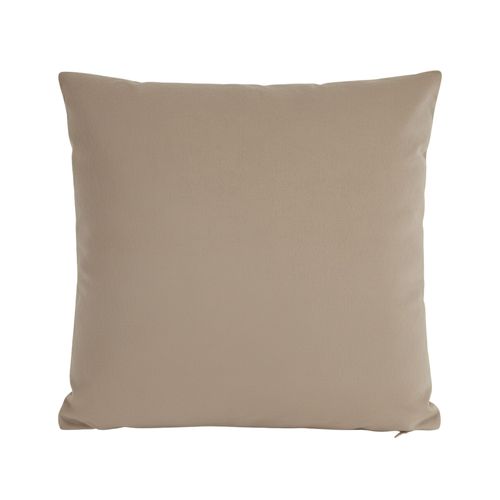 Housse De Coussin 40x40 Beige Sable En Polyester