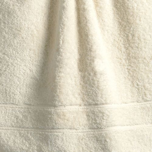 Drap De Bain 70x140 Blanc Ivoire En Coton