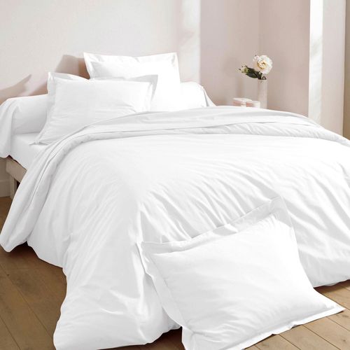 Drap-housse 180x200x28 Blanc En Coton