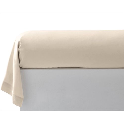 Taie Traversin 43x185 Blanc Ivoire En Coton