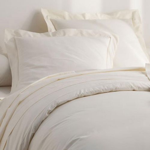 Taie Traversin 43x185 Blanc Ivoire En Coton