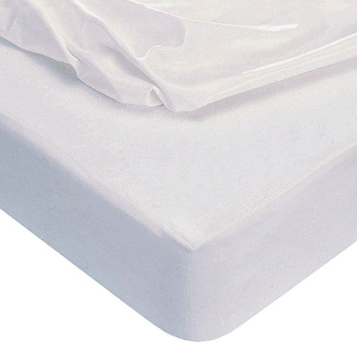 Protège Matelas 120x190 Blanc En Coton
