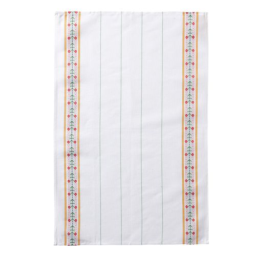 Lot De 3 Torchons 50x80 Blanc En Coton