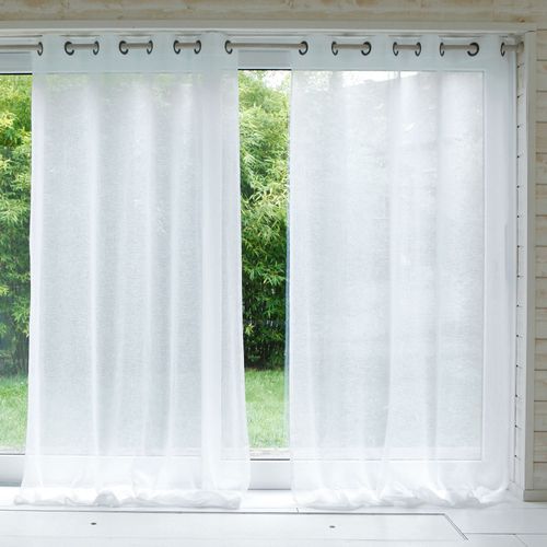 Voilage 150x240 Blanc En Polyester