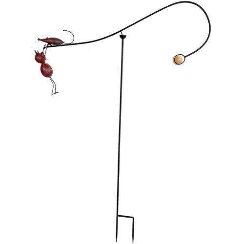 Mobile De Jardin En Fer 1 Chat 1 Souris