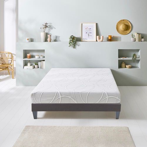 Matelas Mousse Eupraxie 140x190 Cm Accueil Mémoire De Forme