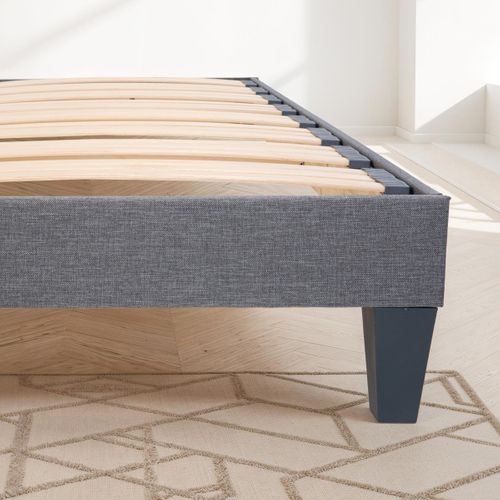 Pied De Lit Triangulaire Gris Hauteur 16 Cm (vendu à L'unité)