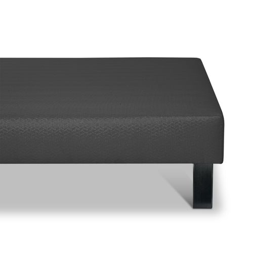 Sommier Tapissier Capucine 140x200 Cm Ep. 13 Cm Gris  (pieds Non Inclus)