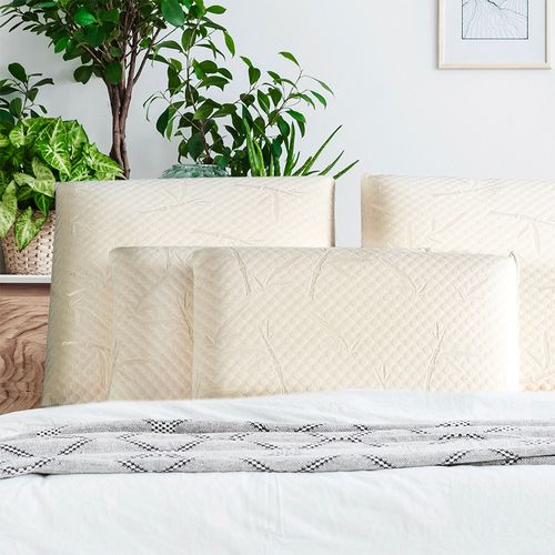 Lot De 4 Oreillers Sérénité 60x60 Cm Mémoire De Forme