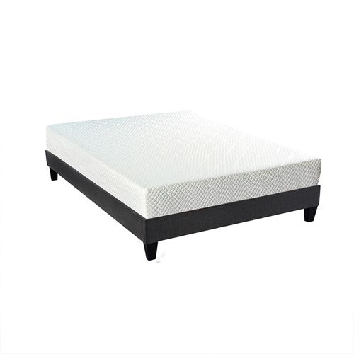 Ensemble Absolu 140x200 Cm Matelas Mousse + Sommier Bois