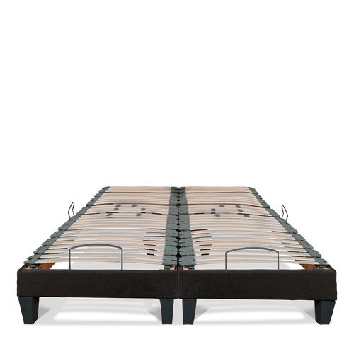 Jeu De 2 Sommiers Électriques Amiral 2x70x200 Cm Lattes