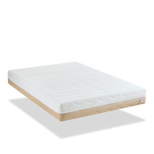 Ensemble Leman 160x200 Cm Matelas Mousse + Sommier Bois