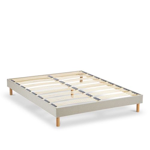 Ensemble Symphonie 2.0 90x190 Cm Matelas Mousse + Sommier Bois