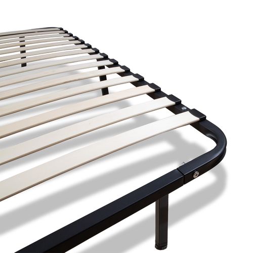Ensemble Intuition 140x200 Cm Matelas Mousse + Sommier Métal