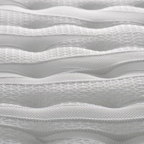 Ensemble Matelas Altesse Mousse  Accueil Mémoire - 26 Cm Et Kit Bois Blanc - 140 X 190 Cm