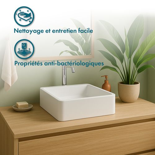 Bahia - Vasque Carrée à Poser