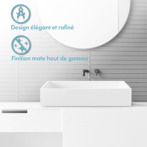 Soho - Vasque Rectangulaire à Poser