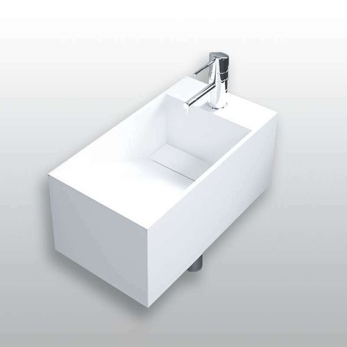 Lave-mains Suspendu En Solid Surface 50 Cm - Rhéa D