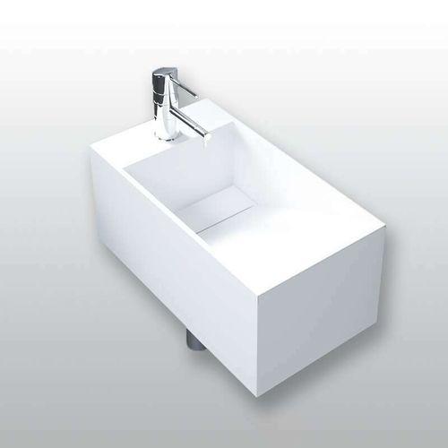 Lave-mains Suspendu En Solid Surface 50 Cm - Rhéa G