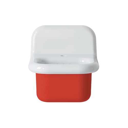 Lavabo Rétro En Céramique 35 Cm - True Colors Lite - Orange