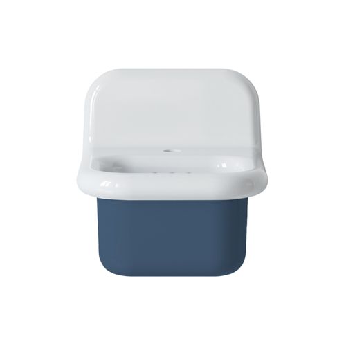 Lavabo Rétro En Céramique 35 Cm - True Colors Lite - Gris  