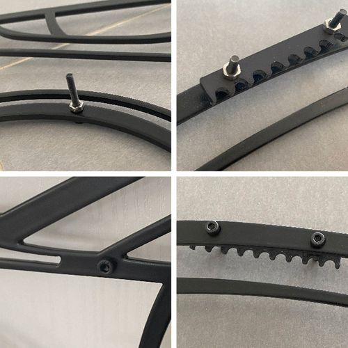 Décoration Murale En Métal - Silhouette De Voiture Emblématique Britannique 1954 - 80 Cm