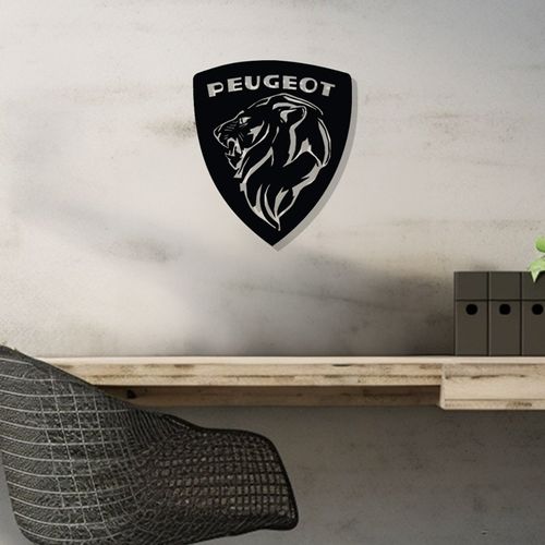 Décoration Murale En Métal - Logo De Voiture - Marque Emblématique Française