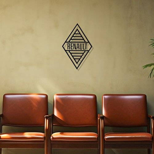 Décoration Murale En Métal - Logo De Voiture - Marque Emblématique Française 1959