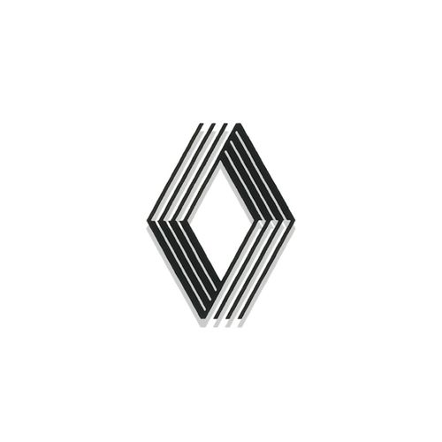 Décoration Murale En Métal - Logo De Voiture - Marque Emblématique Française 1972