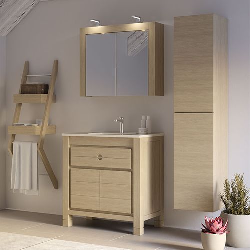 Colonne Suspendue 160 Cm En Chêne - Hémi