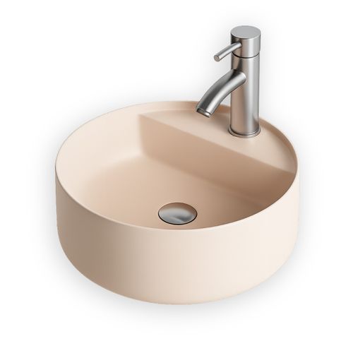 Vasque Semi-encastrée - Beige Rosé - Aurélie