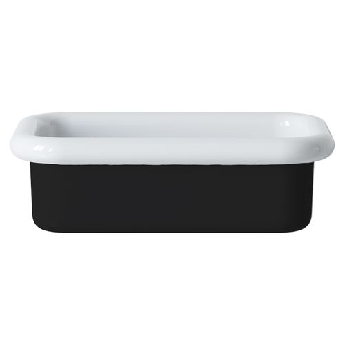 Lavabo Rétro à Poser En Céramique 60 Cm - True Colors Lite - Noir Mat