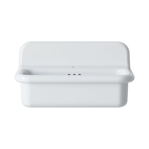 Lavabo Rétro En Céramique 70 Cm - True Colors Lite - Moyen Format - Blanc