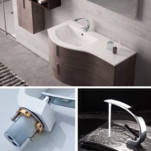 Robinet Mitigeur Vasque Et Lavabo Var Chrome Brillant