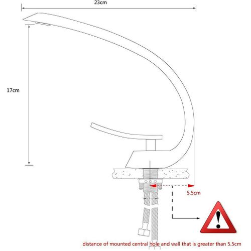 Robinet Mitigeur Vasque Et Lavabo Var Chrome Brillant