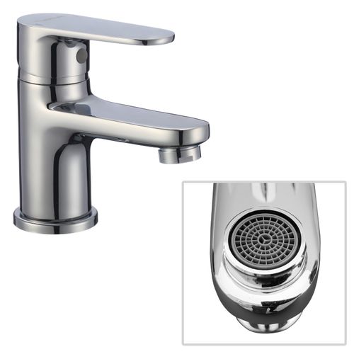 Robinet Mitigeur Vasque Lavabo Nero + Bonde Incluse