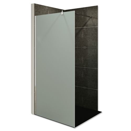 Paroi De Douche Italienne 110x200 Cm Verre Opaque 10 Mm Roma