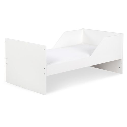 Dalia Lit Évolutif Bébé Convertible En Lit Enfant Blanc 140x70 + Tiroir