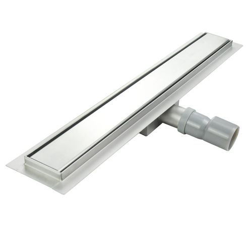 Caniveau De Douche Italienne Inox L.80 Cm Anti-odeurs + Filtre, Drainage Performant -dala