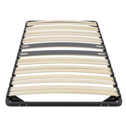 Cama Sommier Ergonomique à Lattes Avec Zone Lombaire Renforcée 90x200 Cm