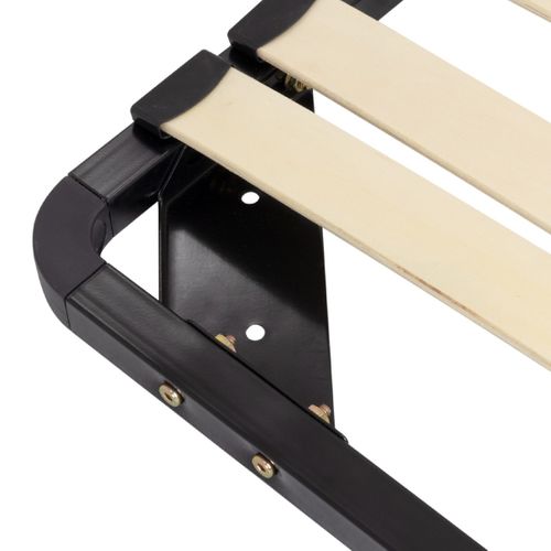 Cama Sommier Ergonomique à Lattes Avec Zone Lombaire Renforcée 90x200 Cm