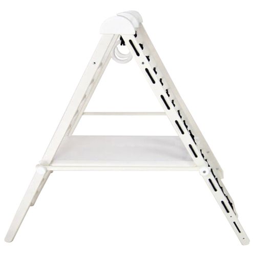 Basic Aire De Jeux D'intérieur En Bois Pour Enfants Dès 6 Mois Blanc