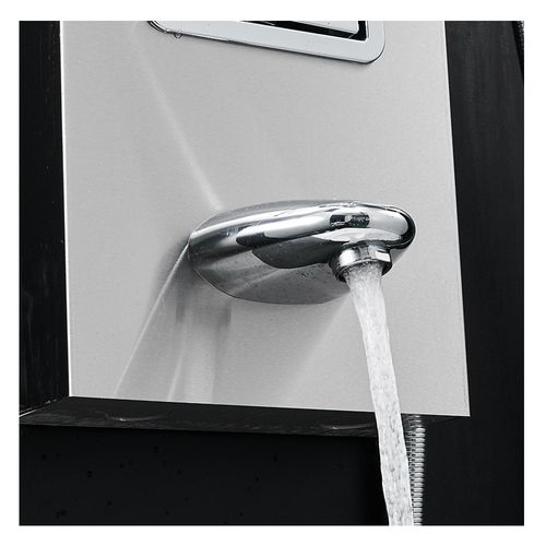 Colonne De Douche Hydromassante 4 Jets + 1 Robinet Gris - Luly