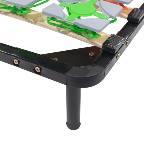 Kept Sommier à Lattes Ergonomique Avec Plots De Soutien 80x200 Cm Avec Pieds