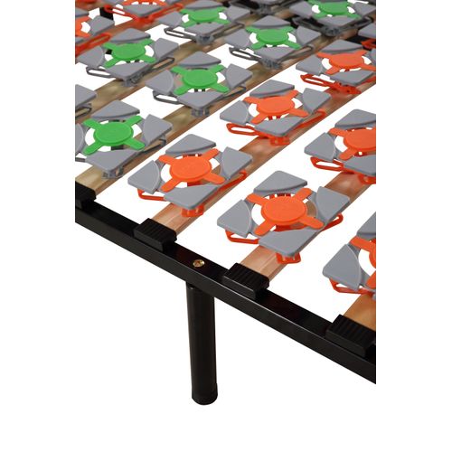 Kept Sommier à Lattes Ergonomique Avec Plots De Soutien 180x200 Cm Avec Pieds