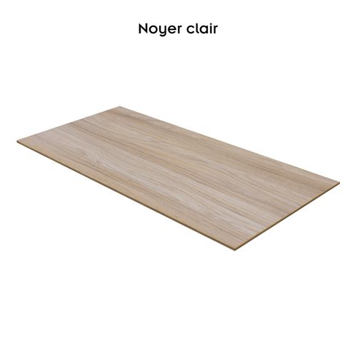 Regal Étagère Design Industriel Charges Lourdes Jusqu'à 600 Kg    Noyer Clair