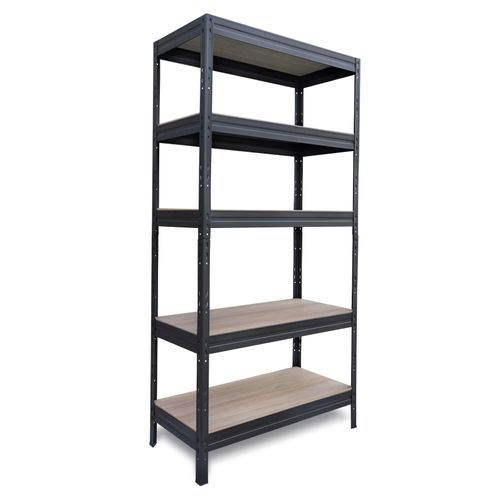 Regal Étagère Design Industriel Charges Lourdes Jusqu'à 600 Kg    Noyer Clair