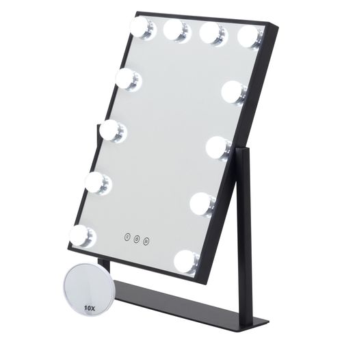 Miroir De Maquillage 12 LED, 3 Intensités Lumineuses - Bulb Little Banc